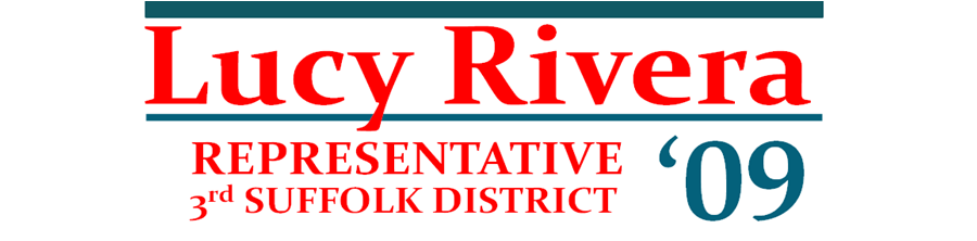 Lucy Rivera - 3rd Suffolk District State Rep '09